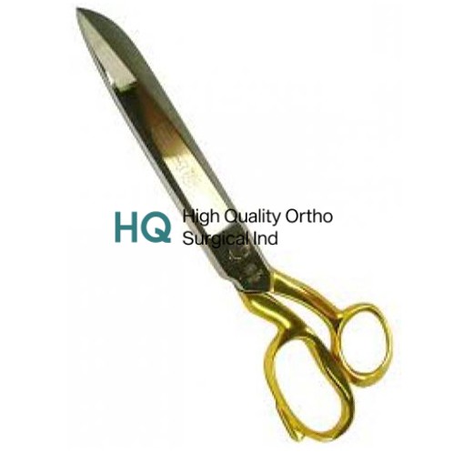 Gold plated tailor shear