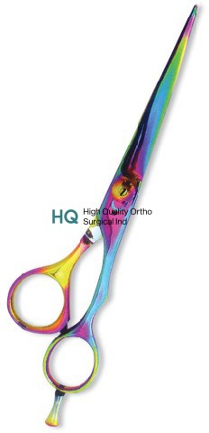 Professional Hair Cutting Scissor with razor edge. Multicolor Coating