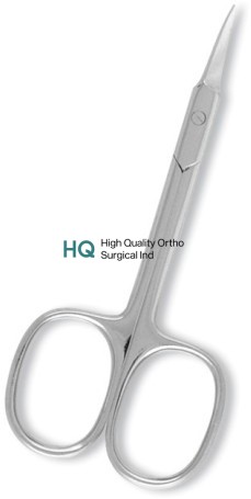 Nail Scissor. Mirror Finish.