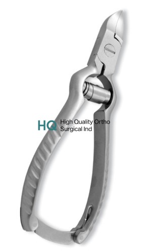 Nail Cutter, Puffer Spring. Mirror Finish.