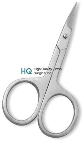 Nail Scissor. Satin Finish.