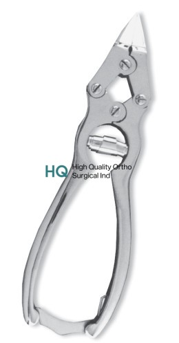 Pedicure Nail Cutter. Mirror Finish.