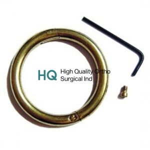 Bull Ring – Brass – Medium 3″ X 3/8″